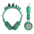 Cute Dinosaur Kids Wired Stereo Headphone Volume Limiting for Boys Children