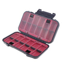 Superior ABS Fishing Tackle Box Storage Accessories Bag Case 24 Compartments