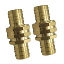 2 Pieces Metal Hose Repair Set Fits 3/4 Inch Hose Garden Hose Clamp Supplies