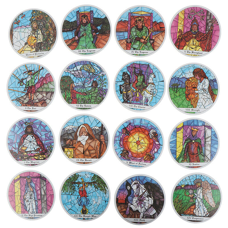 44 Card Abbey Oracle Cards Deck Guidebook Boland Magic Tarot Deck GaDDS Ew