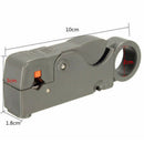 Adjustable Double Blades RG6/59 Wire Stripper Automatic Cable Cutter Pliers  Bj