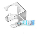 1pc Hanger Rack Multi-Function Stainless Steel Self-Adhesive Wall Hook Reta
