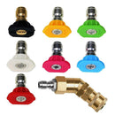 Pressure Washer Accessories Kit,7 Power Washer Spray Nozzle Tips, 360 Degre