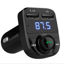 Bluetooth Wireless In Car MP3 FM Transmitter Car Radio Adapter Kit 2 USB ChS Gw