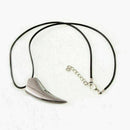 Pretty Mens Wolfs-zahn Stainless Steel Wolf Hals-kette Men leathe Synthetic C1M8