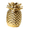3x Ceramic Pineapple Shape Statue Desktop Display Home Office Cafe Decor