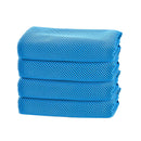 4 Pack Cooling Towel Soft Breathable Ice Towel Absorbent Fast Drying Towels
