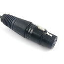 Unbalanced 3.5 mm (1/8Inch) Mini Jack Stereo TRS to Dual XLR 3 Pin Female