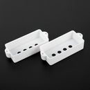 2PCS Electric Guitar PB P-Bass Pickup Covers 28.5MM Space white Great Repla C2N8