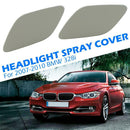 1 Pair Headlight Washer Covers for BMW 3 Series E92 328i 328xi 335i 06-09
