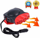 2 In 1 12 Volt Car Heating Fan Car Defogger Portable 150W With Swing-out Handle