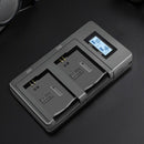 Np-Fw50 Camera Battery Charger Npfw50 Fw50 Lcd Usb Dual Charger For A6000 5 R9I5