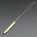 6pcs Fly Tying Tools Kit Vise Brass Bobbin Threader Whip Finisher Handle