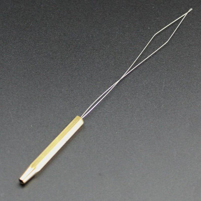 6pcs Fly Tying Tools Kit Vise Brass Bobbin Threader Whip Finisher Handle