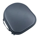 Black Lightweight Hard Headphone Carrying Case Storage Box Anti-shock Zipper