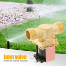 DC12V Normally Closed Brass Thread Electric Solenoid Valve for Water Control