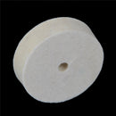 3'' inch Felt Polishing Wheel 10*76*20mm Felt Wool Buffing Polishers Pad FT BX