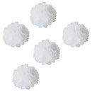 30pcs paper flower pompom ball hanging wedding party decor 8/10/14 inch whi A8C5