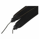 Adjustable Saxophone Strap Leather Nylon Padded Black V7Q9