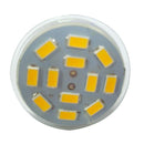 6W GU4(MR11) LED Spotlight MR11 12 SMD 5730 570 lm DC 12V, Warm White K9Q9