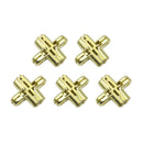 Folding Flush Mounted Table Hinge Polished Brass Cabinet Furniture