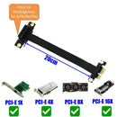 90 Degree Pci-E Pci Express 1X To 1X Slot Riser Card Converter Extender Rib J4I9