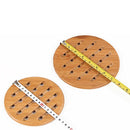 Bamboo Trivet, Home Kitchen Bamboo Hot Pads Trivet, Heat Resistant Pads Tea