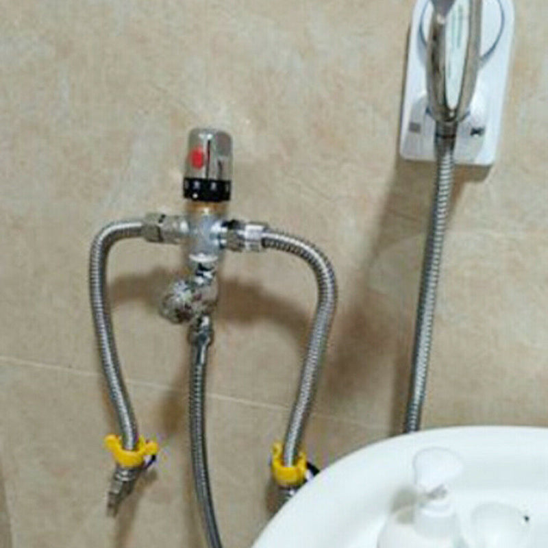 3 Way Solar Thermostatic Mixing Valve Shower