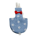 Pet Bird Parrot Outdoor Supplies - Diaper(Blue XS) & Leash Harness(Red XS)