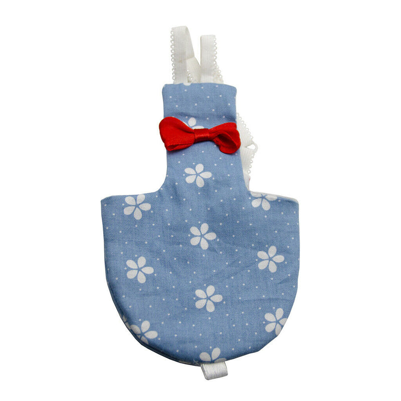 Pet Bird Parrot Outdoor Supplies - Diaper(Blue XS) & Leash Harness(Red XS)