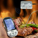 Wireless Digital Remote Thermometer For BBQ Grill Kitchen Cooking Oven Food E3K4