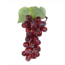 Purple Soft Plastic Artificial Grapes Cluster Fruit Decor Desk Table Decora O2Q4