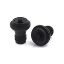 4pcs Black Wine Bottle Vacuum Saver Sealer Plug Button Stoppers Preserver Pum M&