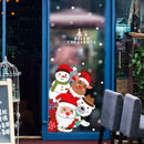 DIY Merry Christmas Wall Stickers Showcase Window Glass Festival Decals