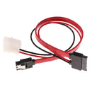 SATA 7+6Pin Drive Cable Splitter Converter