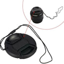49mm lens cap Cover with string for Canon Nikon SLR DSLR Cameras Photo