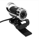 360Â° USB Web Cam Webcam Camera with MIC Clip-on for Computer PC Laptop Pret A3F7