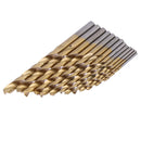 13pcs/set High Quality Mini Twist Drill Bit HSS Plating Titanium Saw Set Me