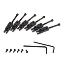 6pcs Metal Guitar Locked String Saddles For