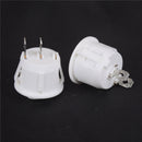 5X Mini Round White 2 Pin Terminal SPST ON-OFF Rocker Switch Snap-in 20mm"12V SE