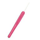 8Pcs Ergonomic Plastic Handles Crochet Hooks Knitting Knit Needles Set 2.5-