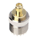 1Pc M Type Female SL16-K/SMA-K to SO-239 PL259 Female RF Adapter ConnectorA Gw
