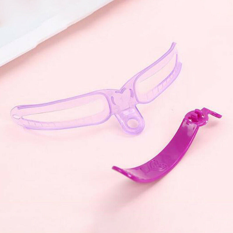 8 Style Easy Use Eyebrow Shaping Stencil Eye Brow Template Makeup DIY Tool