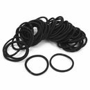 50pcs Women's Elastic Black Hair Rope Ties Band Ponytail  Holder Accessories! Sa