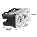 18W High Power 3 LED Daytime Running Light Work Lighting Beam Car DRL Fog Lamp