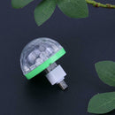 USB Powered Mini RGB LED Disco Ball Shape Stage Effect Party Club DJ Light
