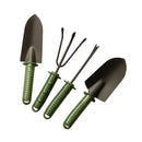 4pc Small Garden Tools Rake Shovel Spade Garden Plants Bonsai Durable Steel