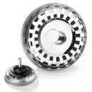 2x Kitchen Waste Stainless Steel Sink Strainer Plug Drain Stopper Filter Ba L6P3
