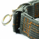 Pet Dog Double-Breasted Necklace For Big Dog Collar Leads Army Green Pet