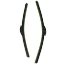 22"+19" Front Specific Fit Flat Wiper Blades Windscreen Window Jointless